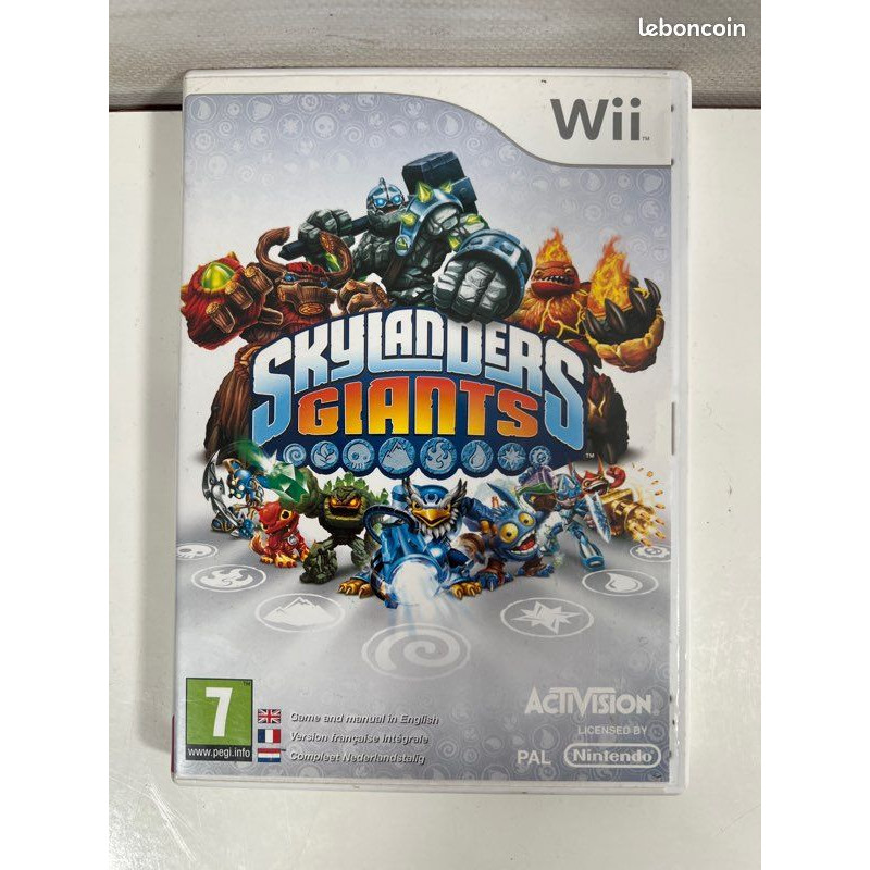 Jeux Skylanders Giants Wii