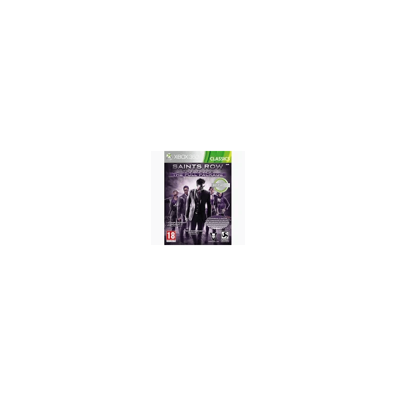 Jeu Saints Row The Third : Full Package Xbox 360