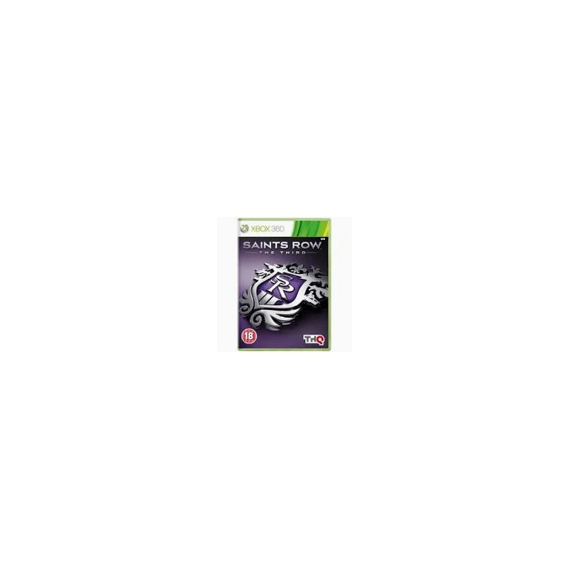 Jeu Saints Row The Third Xbox 360