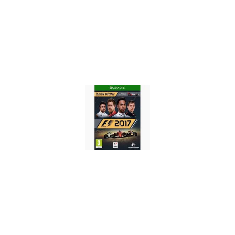 Jeu Formule 1 2017 : Edition Spéciale Xbox One