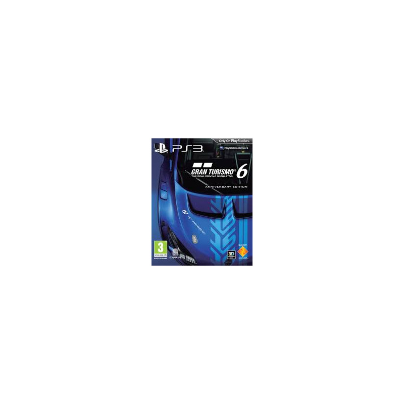 Jeu Gran Turismo 6 Anniversary Edition PS3