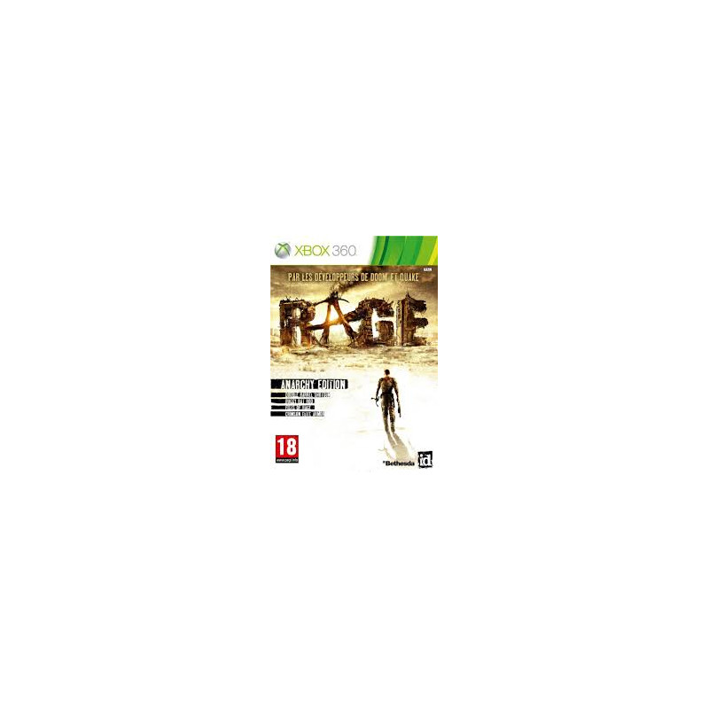 Jeu Rage Anarchy Xbox 360