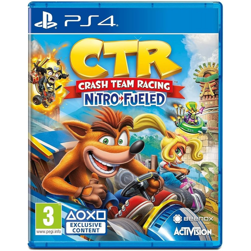 Jeu Crash Team Racing: Nitro-Fueled [PS4]