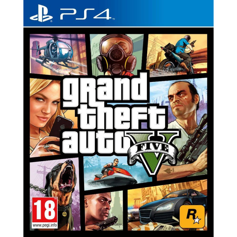 Jeu Grand Theft Auto 5 [PS4]